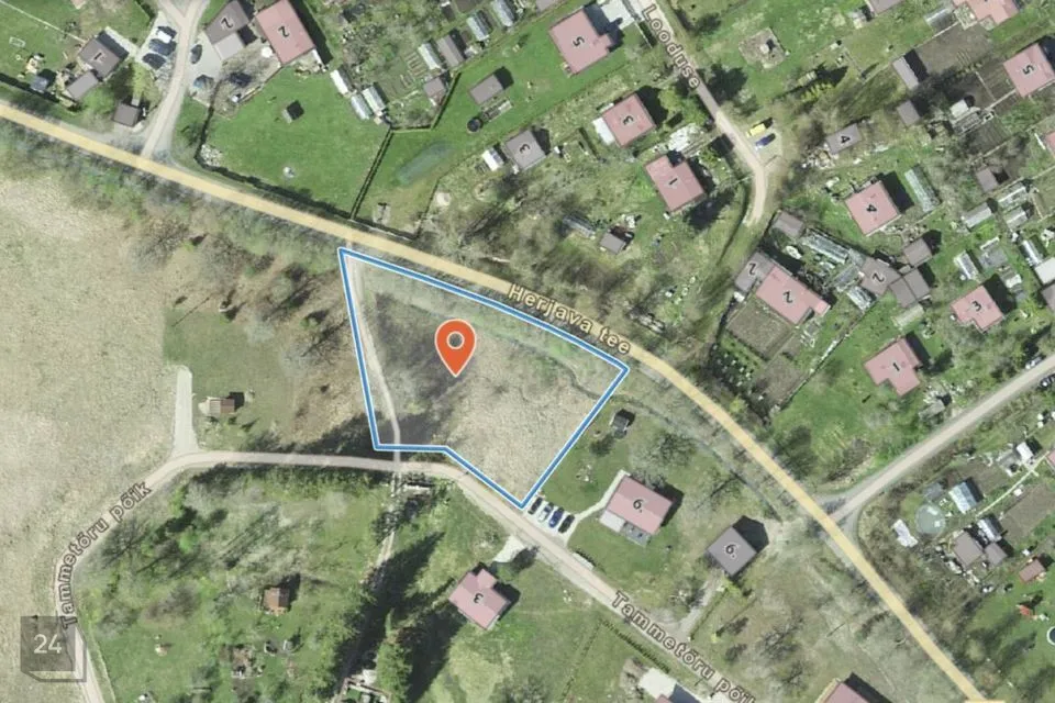 Земля жилой застройки, 2593 m² участок в Haapsalu linn, Herjava küla - фото 3
