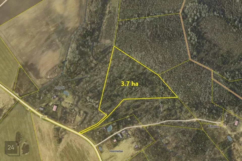 Maatulundusmaa, 37137 m² участок в Põhja-Sakala vald, Metsküla - фото 2