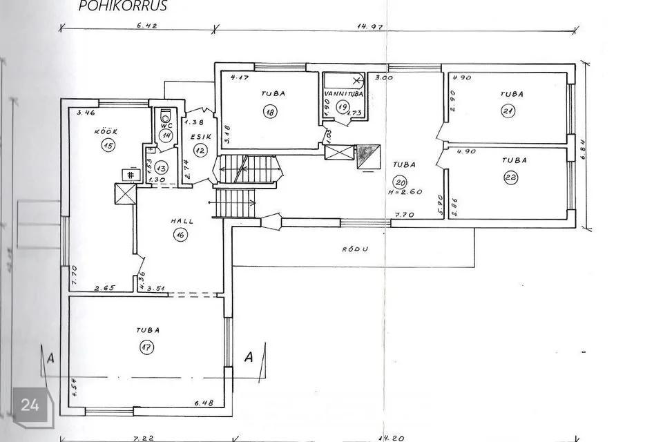 5-toaline Maja  -  Viljandi vald, Auksi küla - foto 5