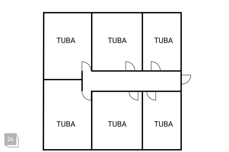 6-комнатная Квартира в Saarde vald, Tihemetsa alevik - фото 3