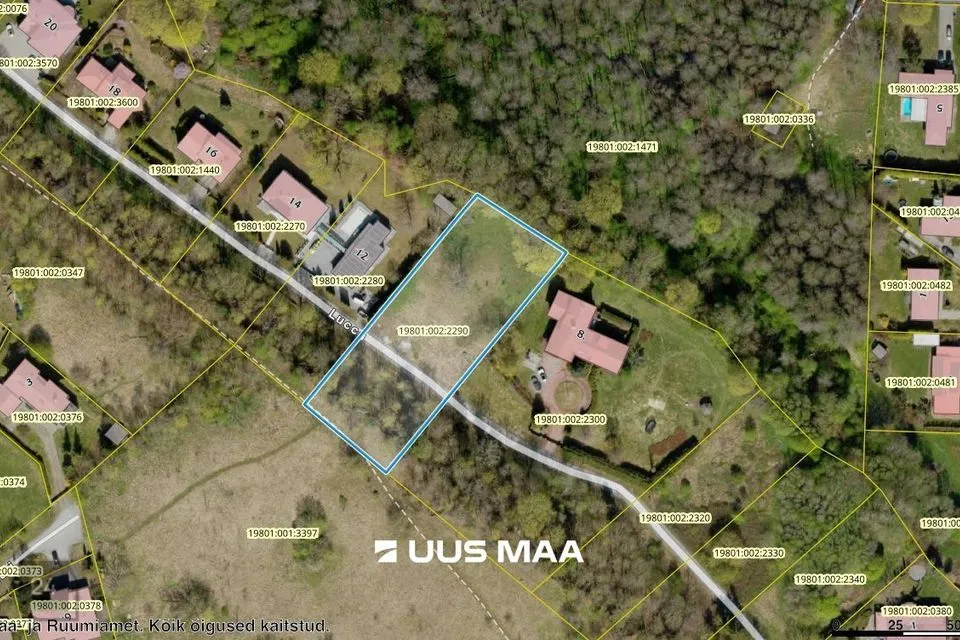 Земля жилой застройки, 3700 m² участок в Harku vald, Tabasalu alevik - фото 2
