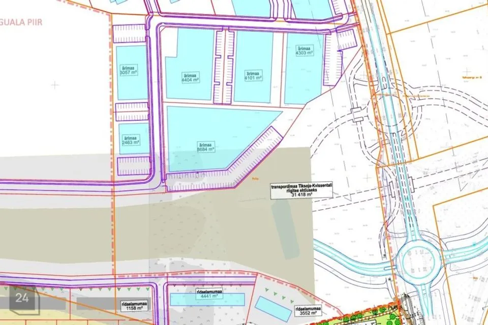Maatulundusmaa, 2463 m² Maa  -  Tartu vald, Vahi alevik - foto 5