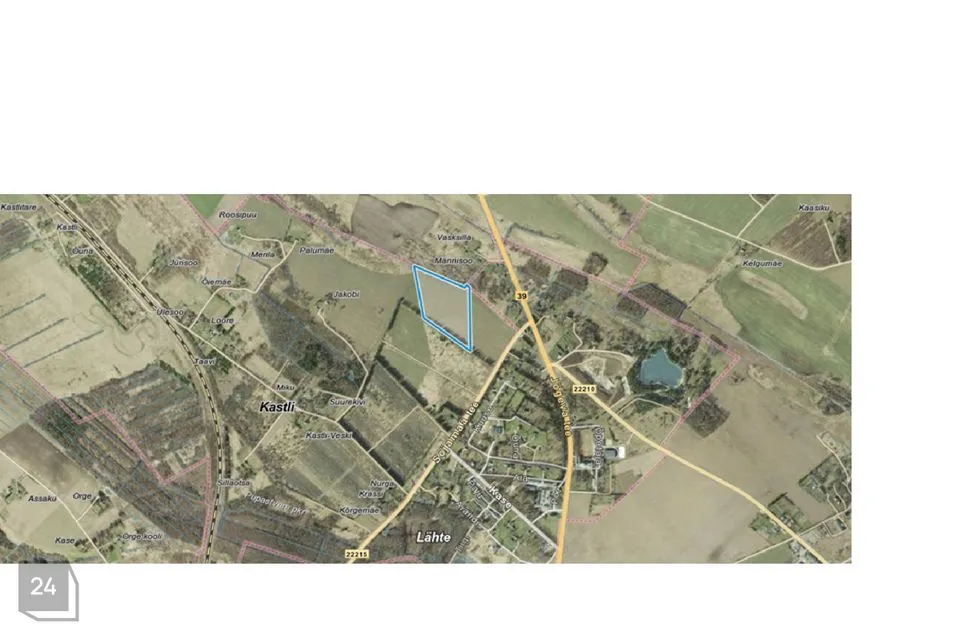 Maatulundusmaa, 60380 m² Maa - Tartu vald, Kastli küla