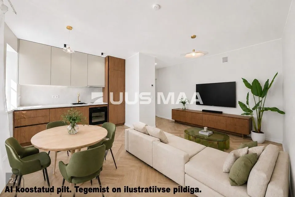 2-комнатная Квартира в Tallinn, Kesklinna linnaosa