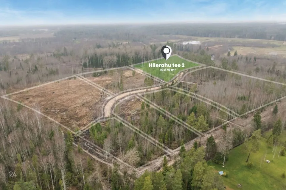Земля жилой застройки, 10875 m² участок в Kose vald, Tuhala küla