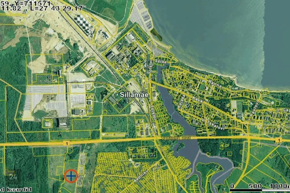 Maatulundusmaa, 72100 m² участок в Jõhvi vald, Päite küla
