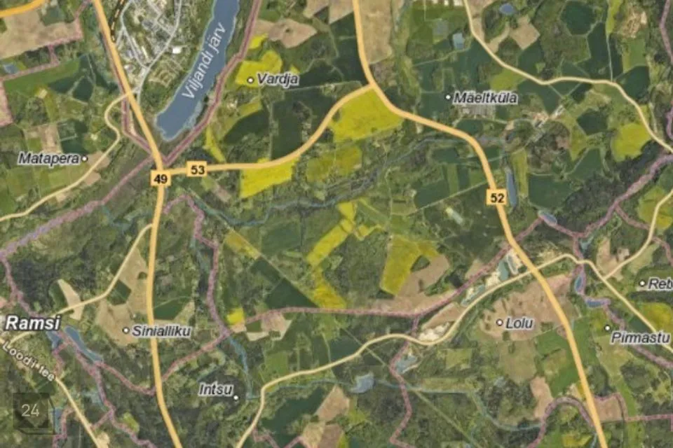 Земля жилой застройки, 10034 m² участок в Viljandi vald, Loodi küla - фото 2