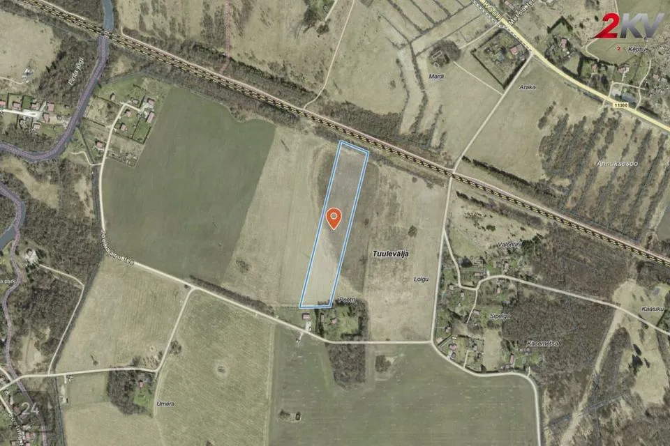 Maatulundusmaa, 32500 m² Maa  -  Rae vald, Tuulevälja küla - foto 3