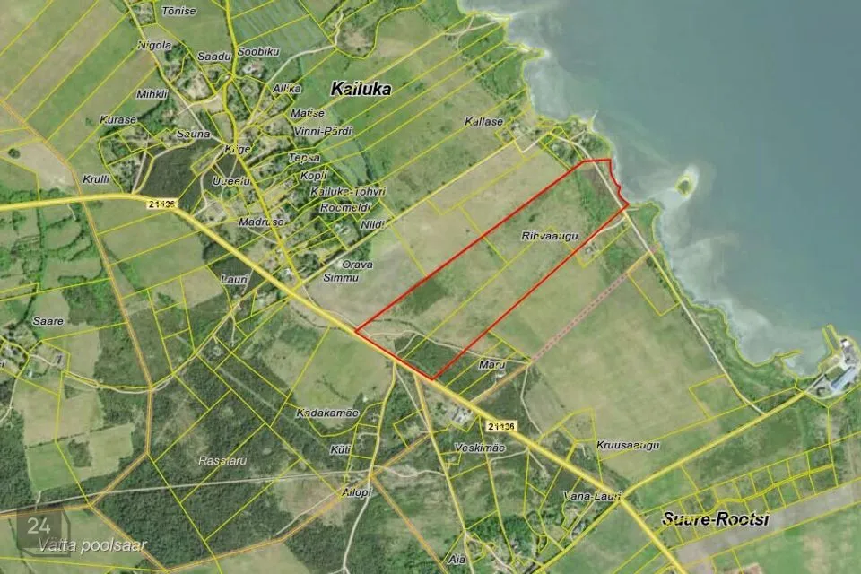 Cultivated land, 288380 m² land in Saaremaa vald, Kailuka küla - photo 2