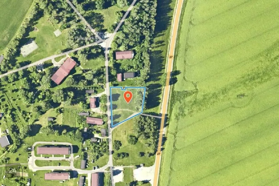 Sotsiaalmaa - üldkasutatav maa, 2826 m² Maa  -  Rapla vald, Purku küla - foto 4