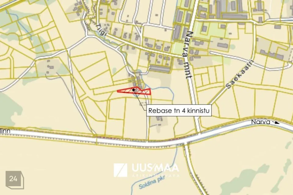 Tootmismaa või Ärimaa, 2543 m² Maa - Narva-Jõesuu linn, Olgina alevik - foto 2