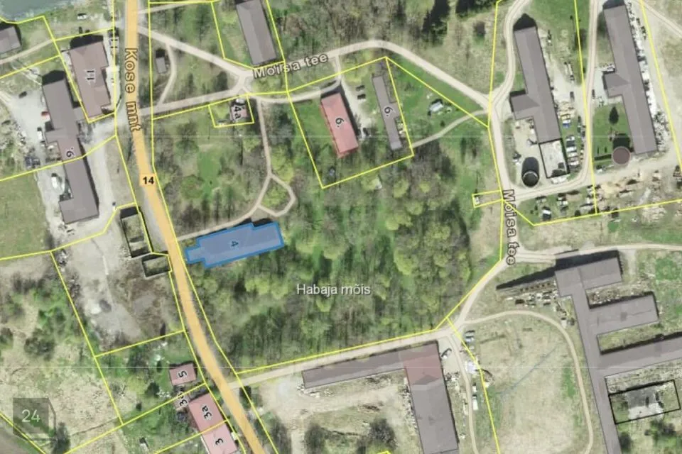 Elamumaa, 20106 m² Maa  -  Kose vald, Habaja alevik