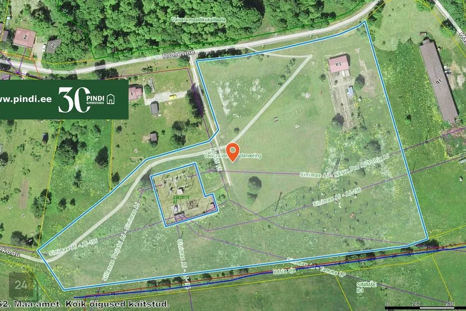 Maatulundusmaa, 28175 m² Maa - Narva-Jõesuu linn, Sinimäe alevik