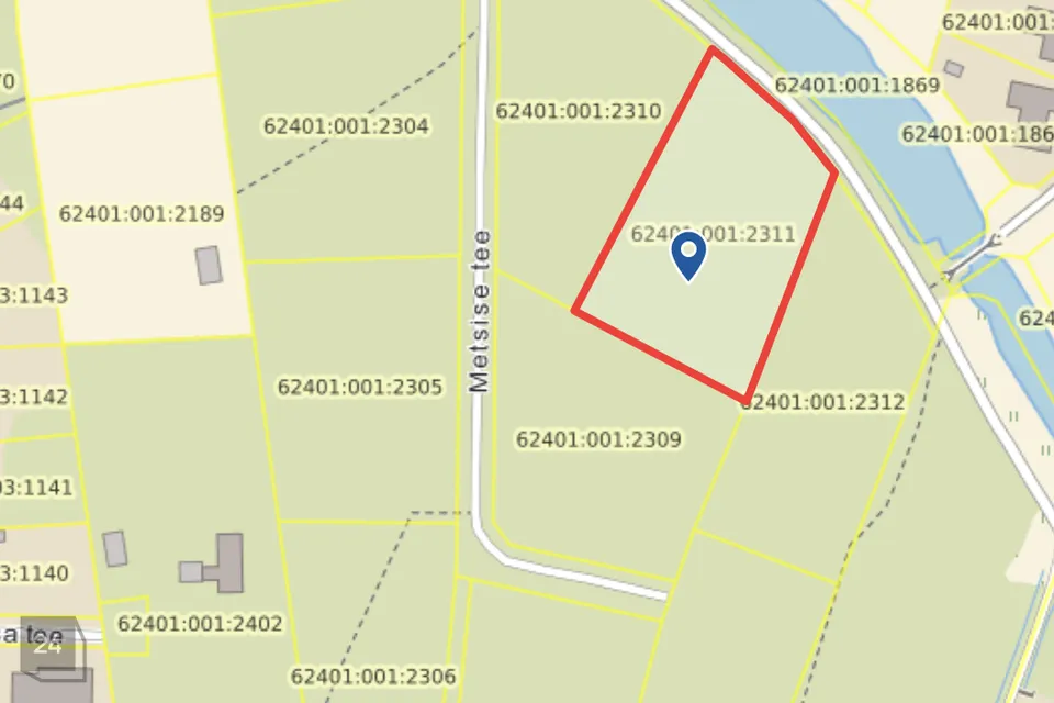 Земля жилой застройки, 5452 m² участок в Pärnu linn, Papsaare küla - фото 3