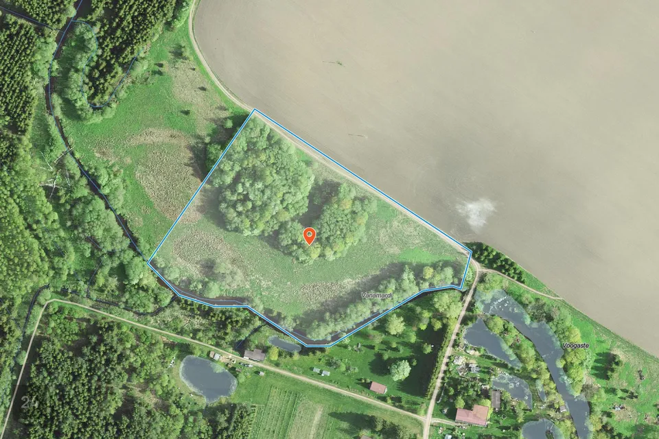 Maatulundusmaa, 20649 m² Maa  -  Vinni vald, Kaasiksaare küla - foto 3