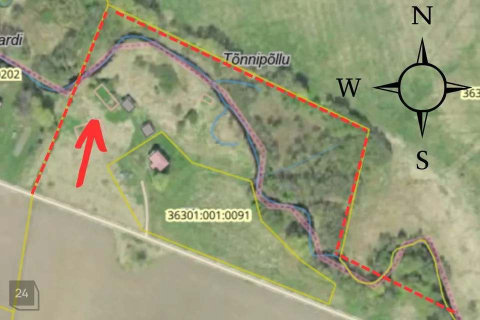 11890 m² участок в Kose vald, Uueveski küla