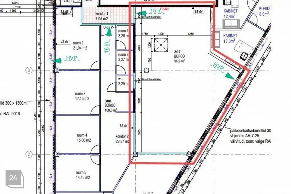 Büroo, 96 m² Äripind  -  Tartu linn, Tartu linn - foto 4
