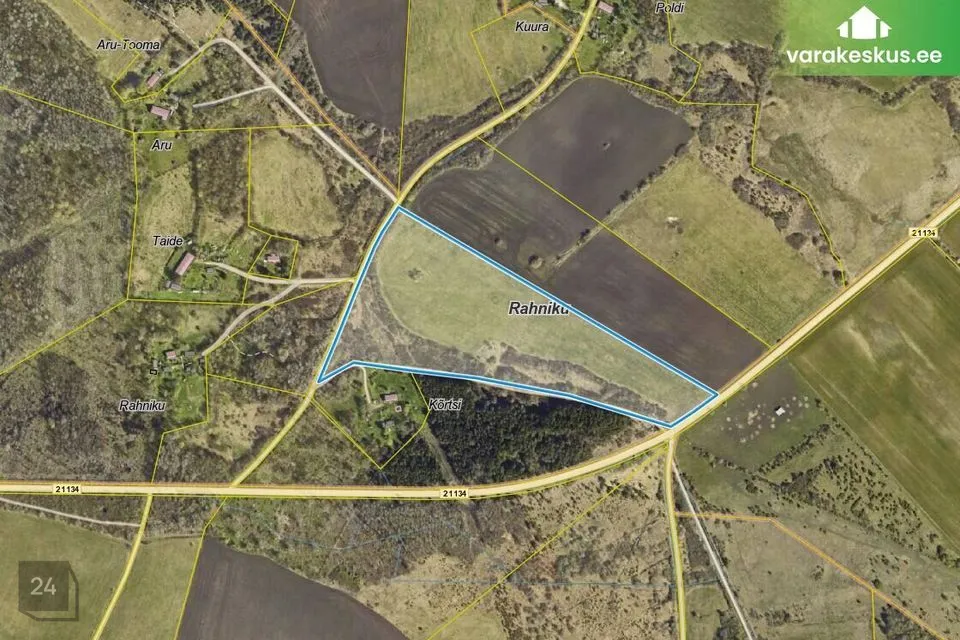 Maatulundusmaa, 60342 m² Maa  -  Saaremaa vald, Rahniku küla - foto 2