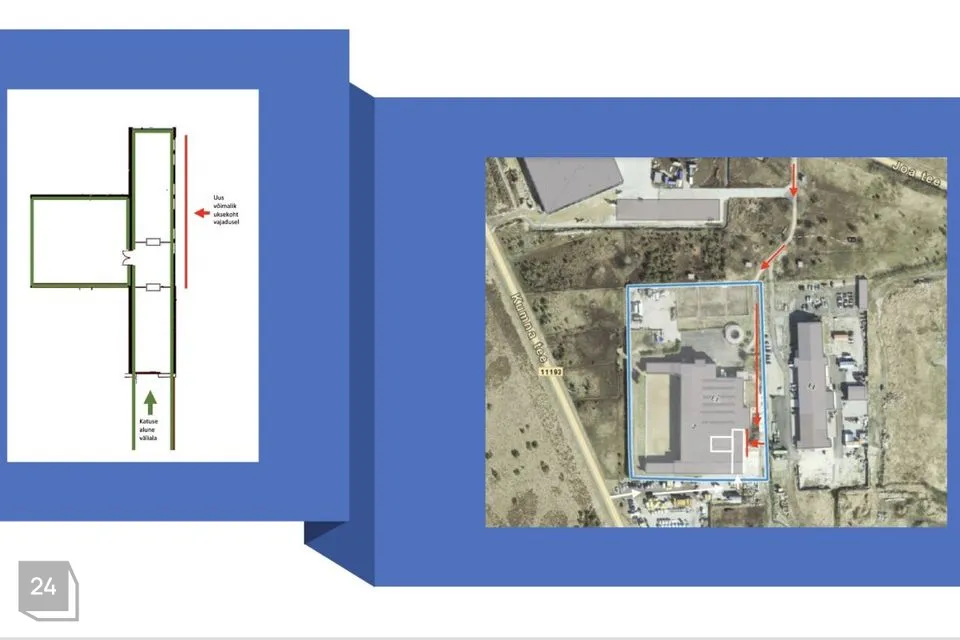 395 m² Äripind  -  Harku vald, Vääna küla - foto 2