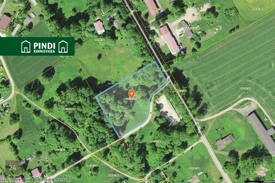 Unspecified land, 4523 m² land in Väike-Maarja vald, Pandivere küla