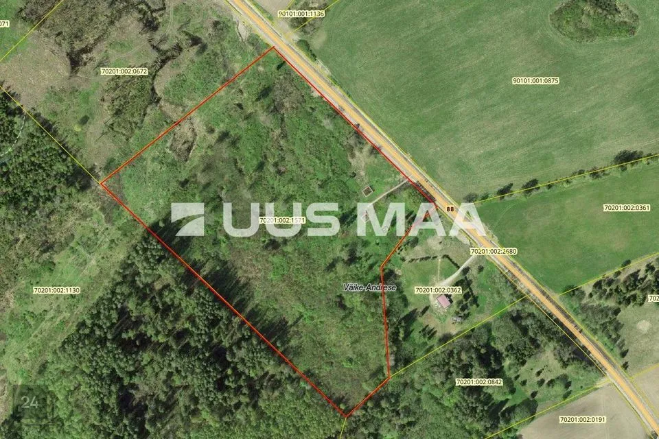 Maatulundusmaa, 80389 m² участок в Vinni vald, Kantküla