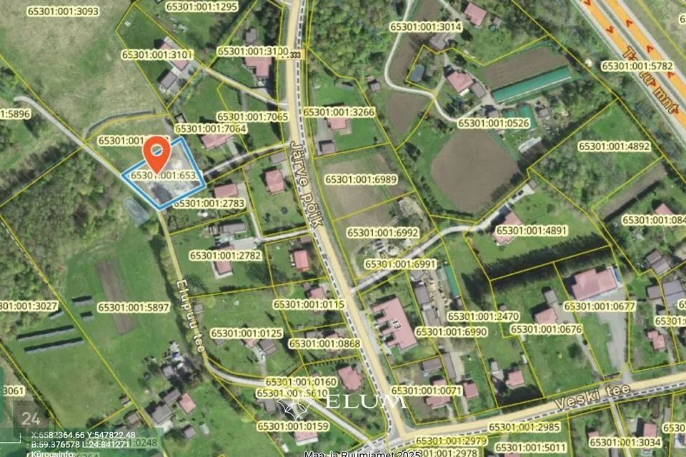 Земля жилой застройки, 1699 m² участок в Rae vald, Assaku alevik