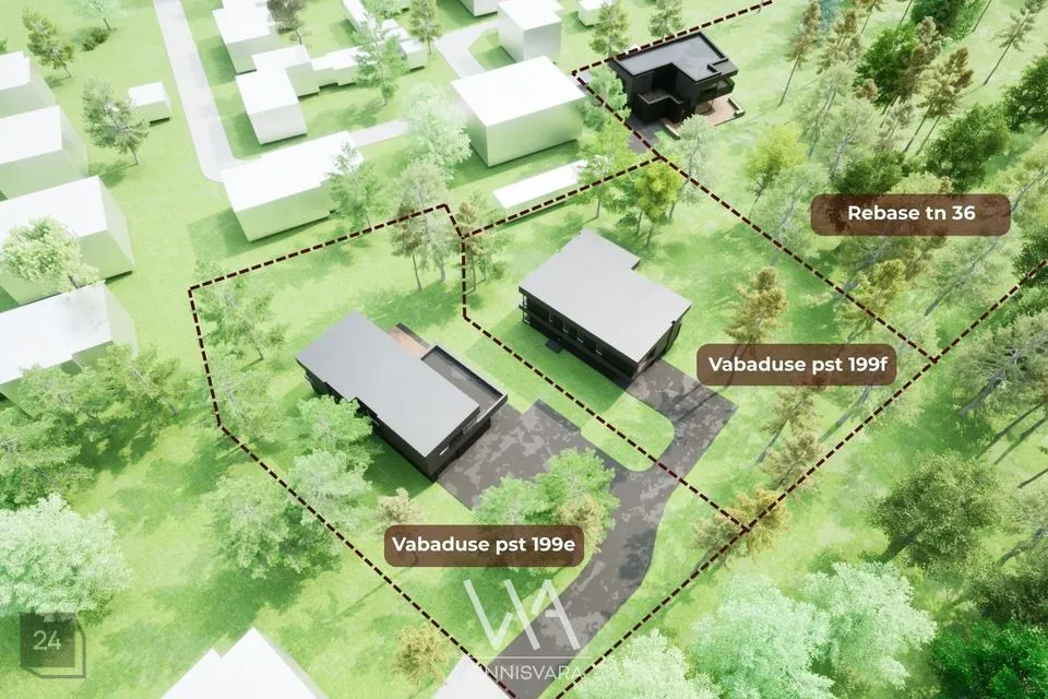 Elamumaa, 3682 m² Maa  -  Tallinn, Nõmme linnaosa - foto 2