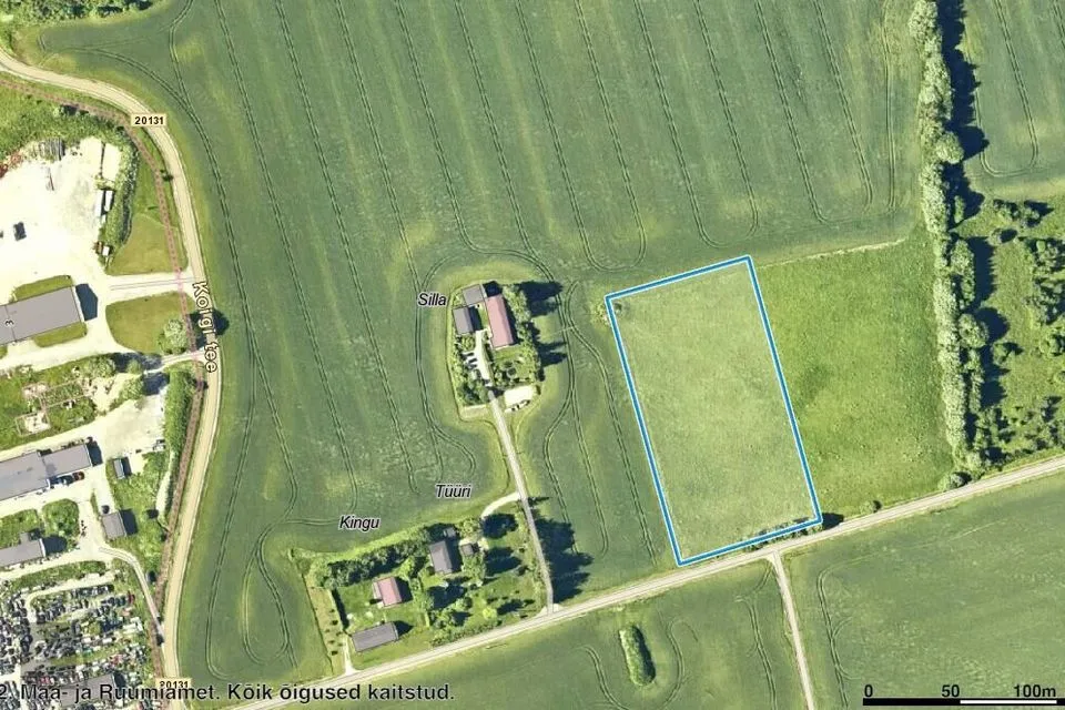 Земля жилой застройки, 10834 m² участок в Rapla vald, Kalevi küla