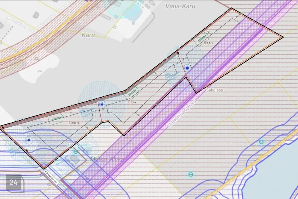 Maatulundusmaa, 20000 m² Maa  -  Saku vald, Tõdva küla - foto 2