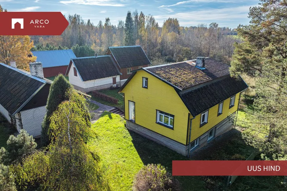5-room house in Viljandi vald, Vardja küla