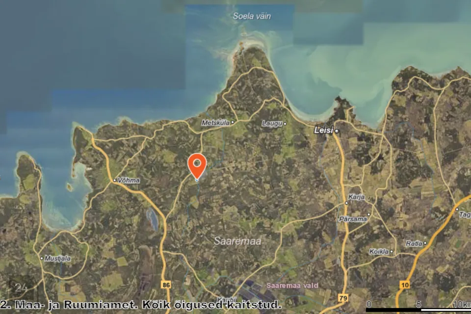 Maatulundusmaa, 2063 m² Maa  -  Saaremaa vald, Pöitse küla - foto 2