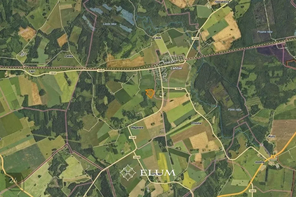 Maatulundusmaa, 57862 m² участок в Tapa vald, Rägavere küla - фото 4