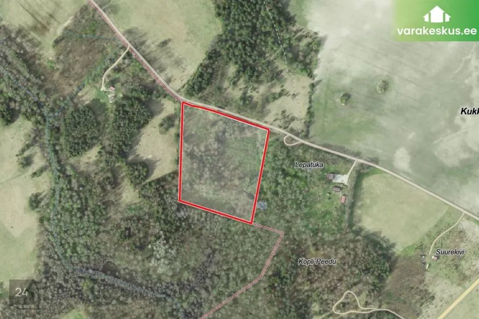 Maatulundusmaa, 23734 m² Maa  -  Hiiumaa vald, Kukka küla