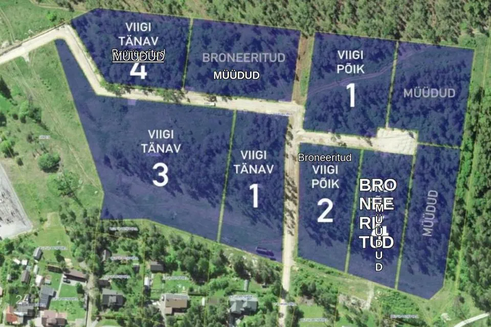 Земля жилой застройки, 6053 m² участок в Kohila vald, Aandu küla - фото 3