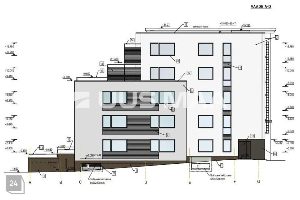 Elamumaa, 682 m² Maa  -  Tallinn, Kesklinna linnaosa
