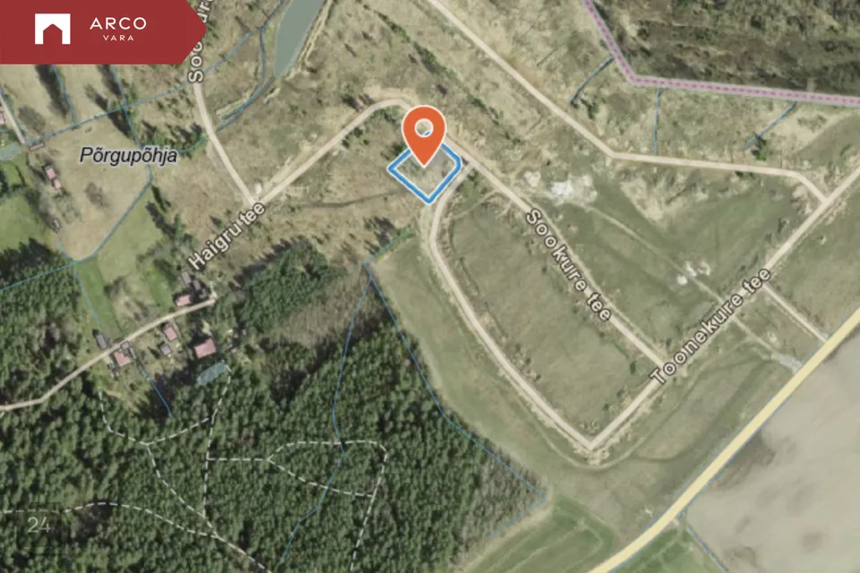 Residential land, 1766 m² land in Kastre vald, Kurepalu küla