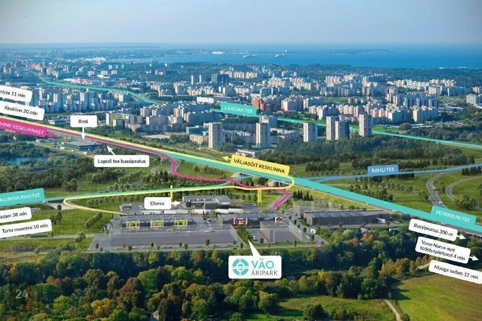531 m² Бизнес-площадь в Tallinn, Lasnamäe linnaosa