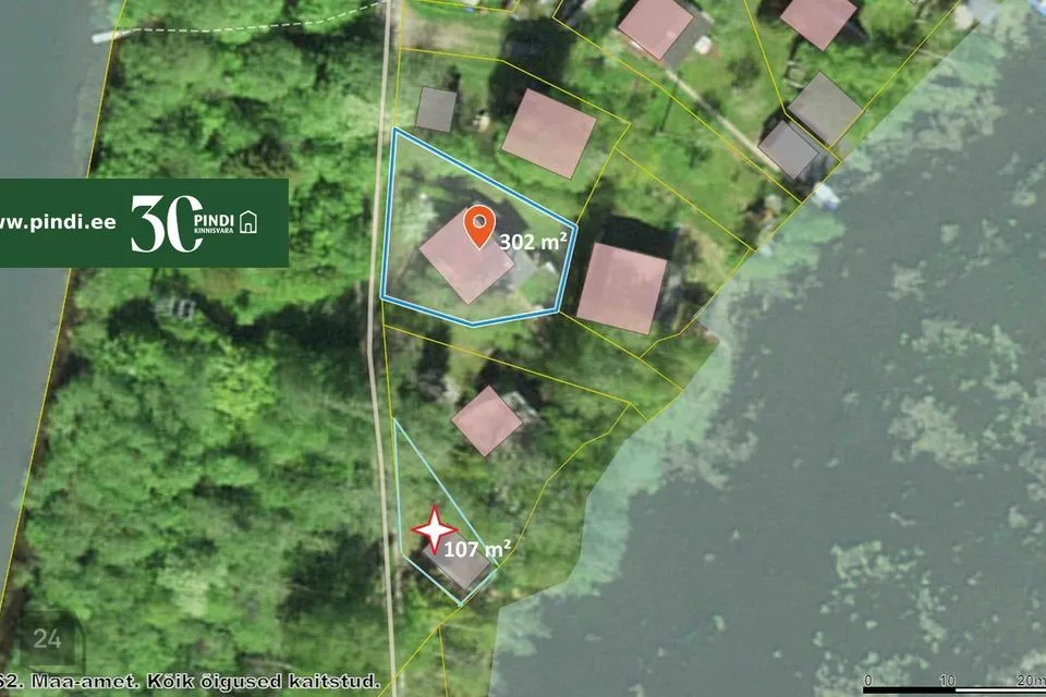 2-room Summer home in Narva-Jõesuu linn, Auvere küla - photo 2