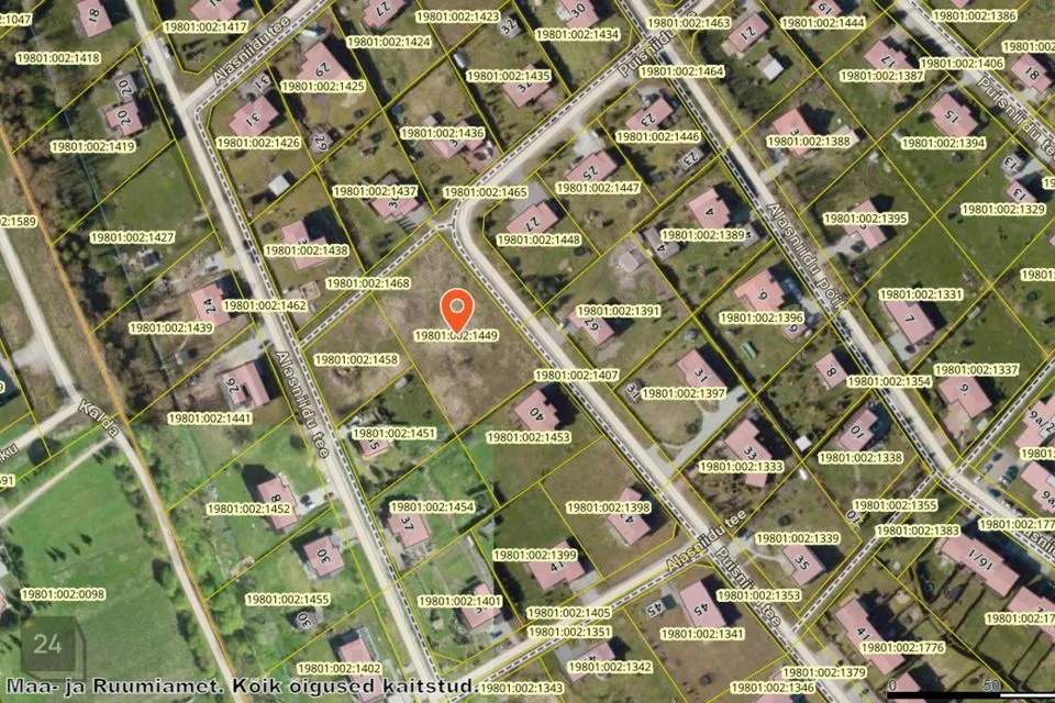 Elamumaa, 3447 m² Maa  -  Harku vald, Tiskre küla - foto 5