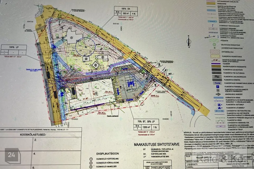 Земля коммерческого назначения или Transpordimaa, 3571 m² участок в Hiiumaa vald, Kärdla linn