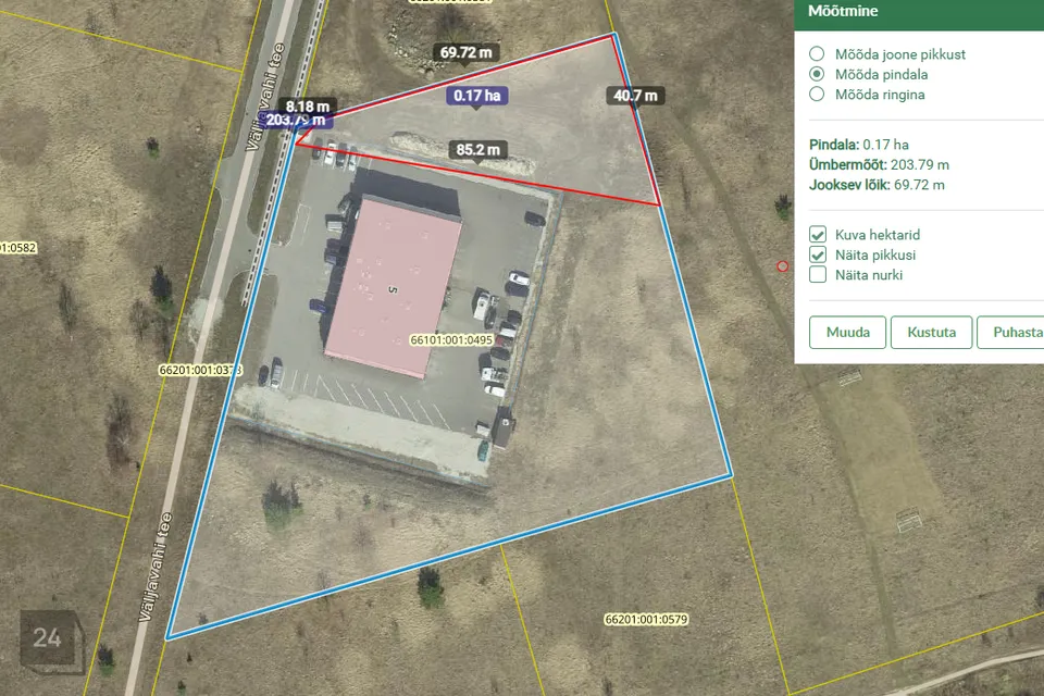 Commercial land, 1700 m² land in Rakvere vald, Tõrremäe küla