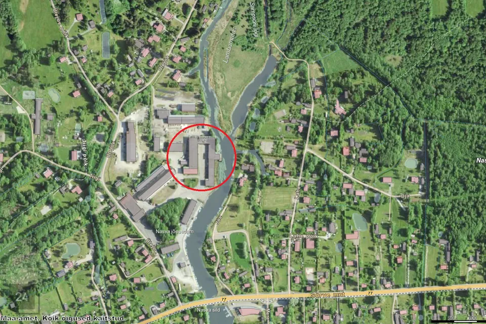 100 m² Garaaž  -  Saaremaa vald, Nasva alevik