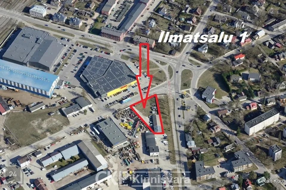 Tootmismaa või Ärimaa, 1956 m² Maa  -  Tartu linn, Tartu linn