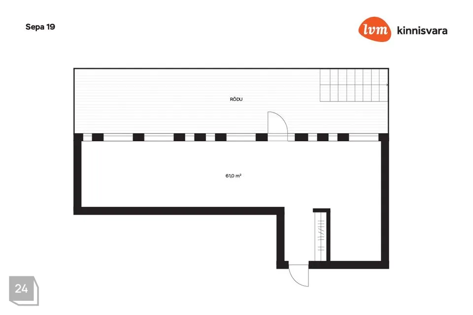 Büroo, 61 m² Äripind - Tartu linn, Tartu linn - foto 5