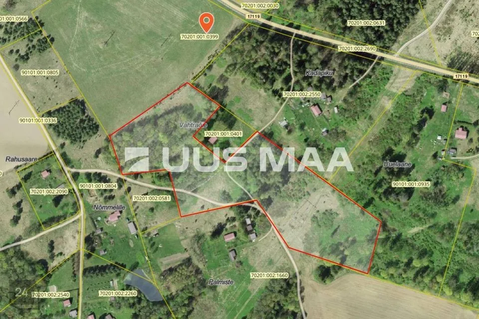Maatulundusmaa, 30000 m² участок в Vinni vald, Mõedaka küla