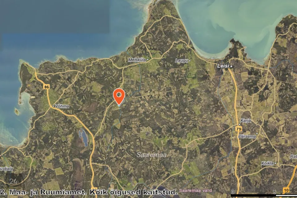 Maatulundusmaa, 717 m² участок в Saaremaa vald, Pöitse küla - фото 2