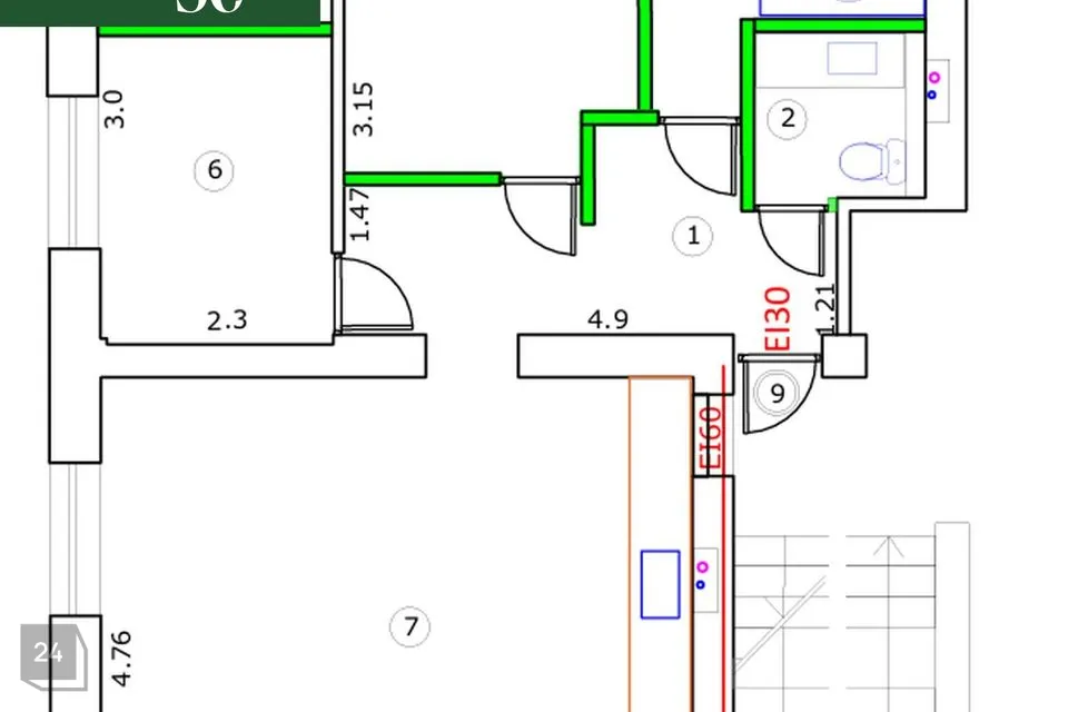 3-toaline Korter - Kohtla-Järve linn, Ahtme linnaosa - foto 2