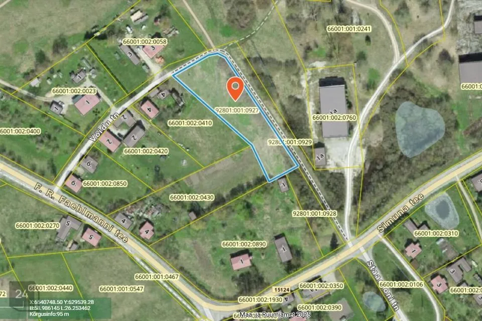 Земля жилой застройки, 2887 m² участок в Väike-Maarja vald, Rakke alevik - фото 5