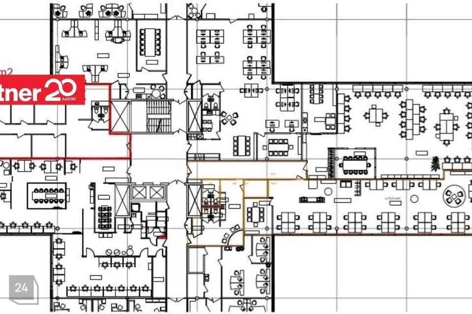 Büroo või Teenindus, 144 m² Äripind  -  Tallinn, Kristiine linnaosa - foto 2
