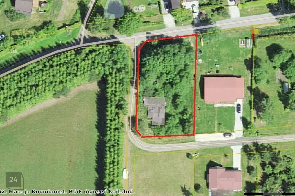 Земля жилой застройки, 1496 m² участок в Saarde vald, Rabaküla - фото 3